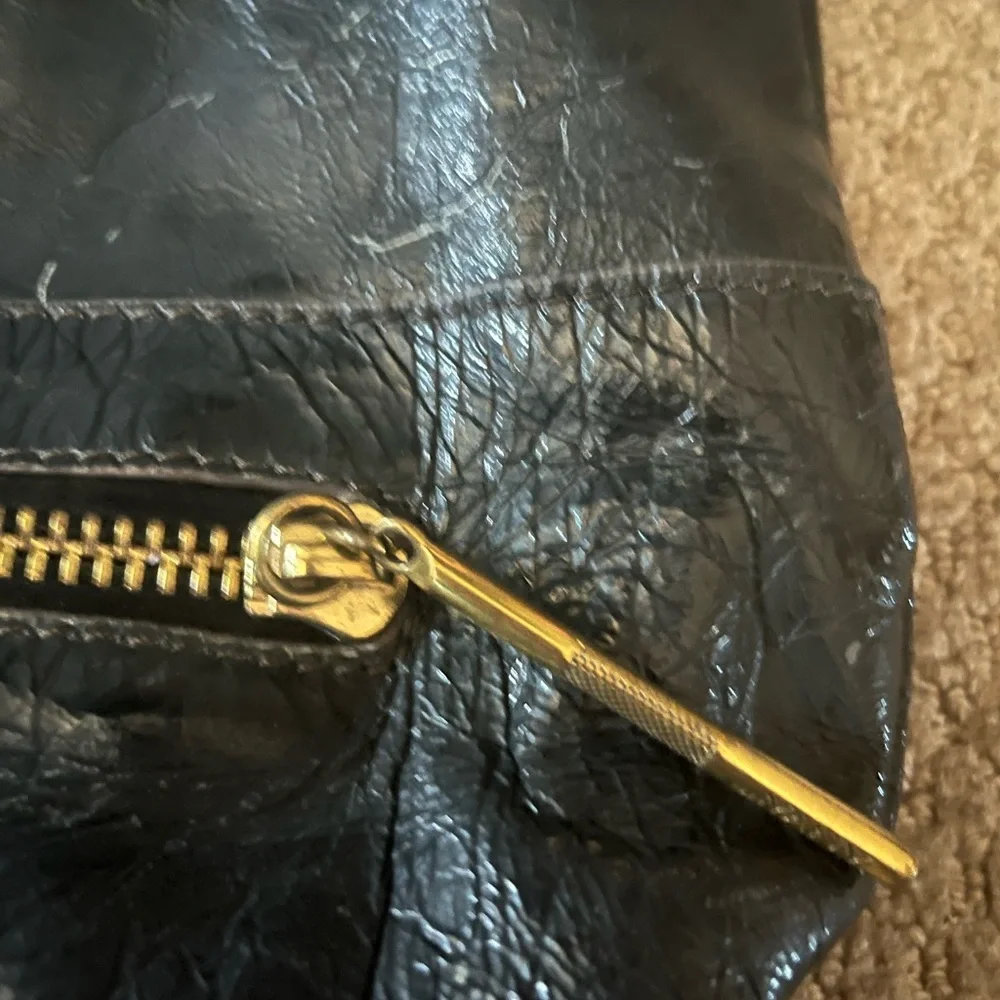 OrYANY Cracked Leather Bag